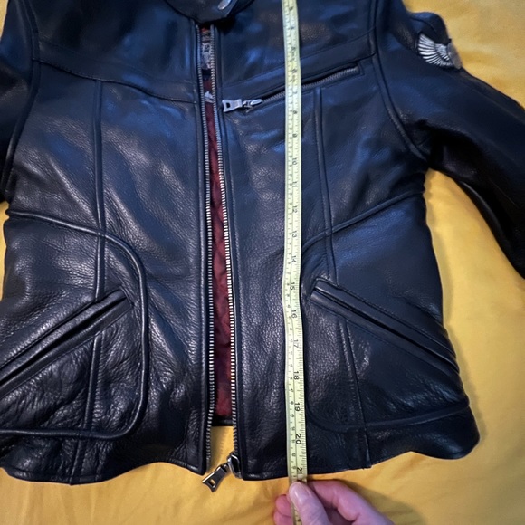Ladies NWOT leather motorcycle jacket - Picture 9 of 9